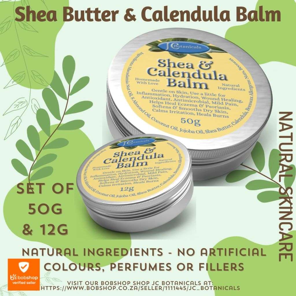 Herbal Remedies & Resins All Natural Calendula & Shea Butter Healing